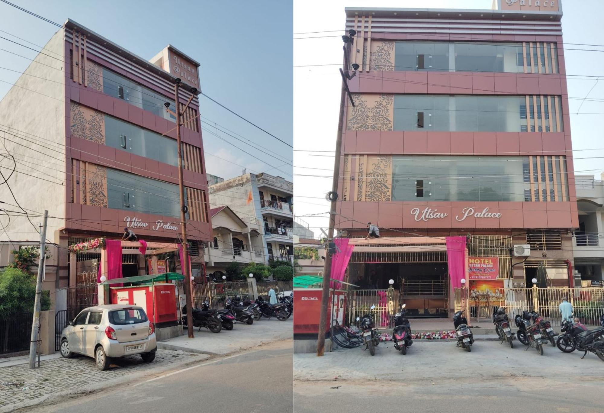 Hotel Utsav Palace Kanpur Eksteriør billede
